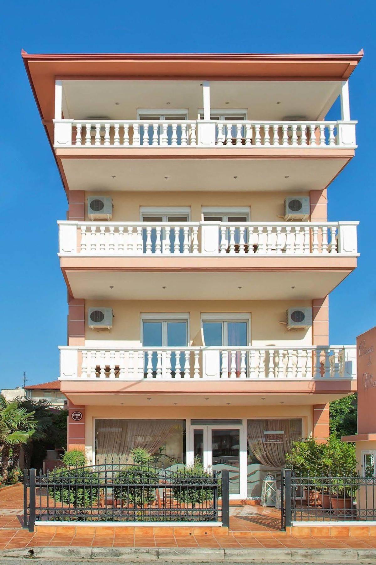 Апартаменты Casa Di Mare Poseidon Олимпиаки-Акти Экстерьер фото